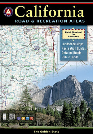 Benchmark California Road & Recreation Atlas,New