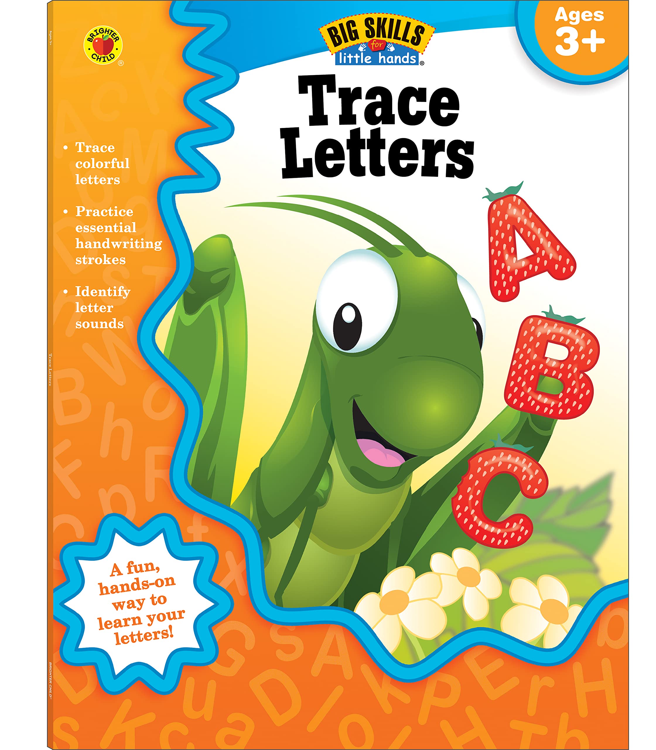 Carson Dellosa Trace Letters Handwriting Workbook for Kids Ages 3+, Preschool & Kindergarten Handwriting Practice, Letter Tracin,New