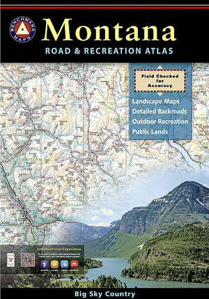 Montana Benchmark Road & Recreation Atlas,New