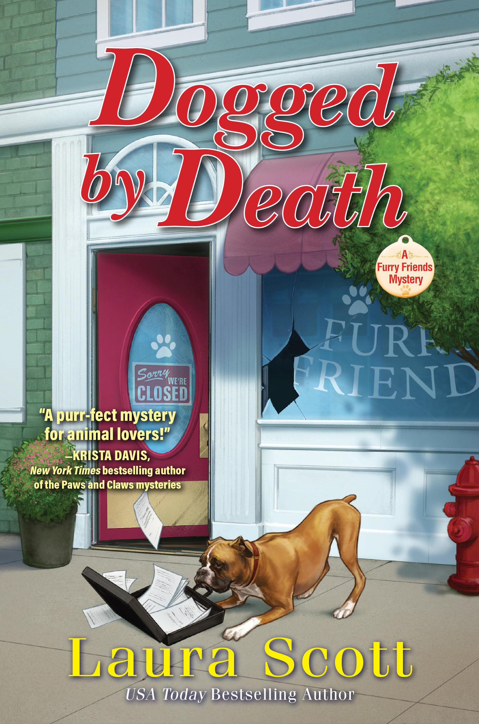 Dogged by Death: A Furry Friends Mystery,Used