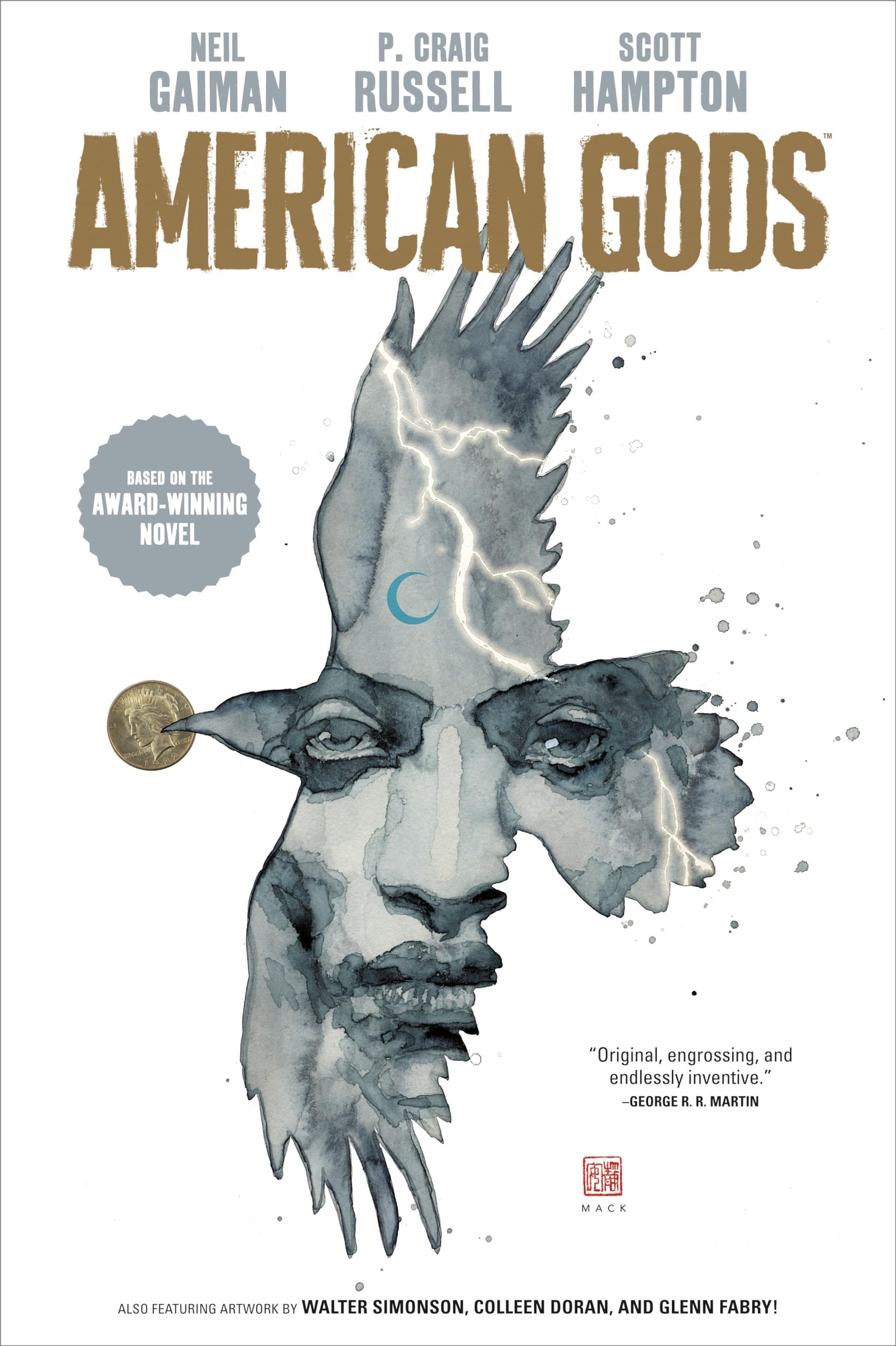 American Gods Volume 1: Shadows (Graphic Novel),Used