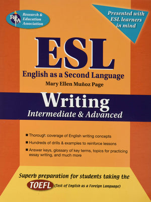 ESL Intermediate/Advanced Writing (English as a Second Language Series),Used