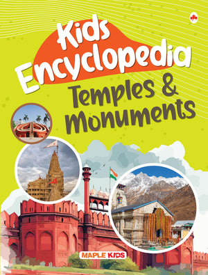 Kids Encyclopedia - Temples And Monuments - Knowledge Book For Kids - Age 6+ - Madan Mahal Fort, Mahabodhi Temple, Shore Temple, Red Fort