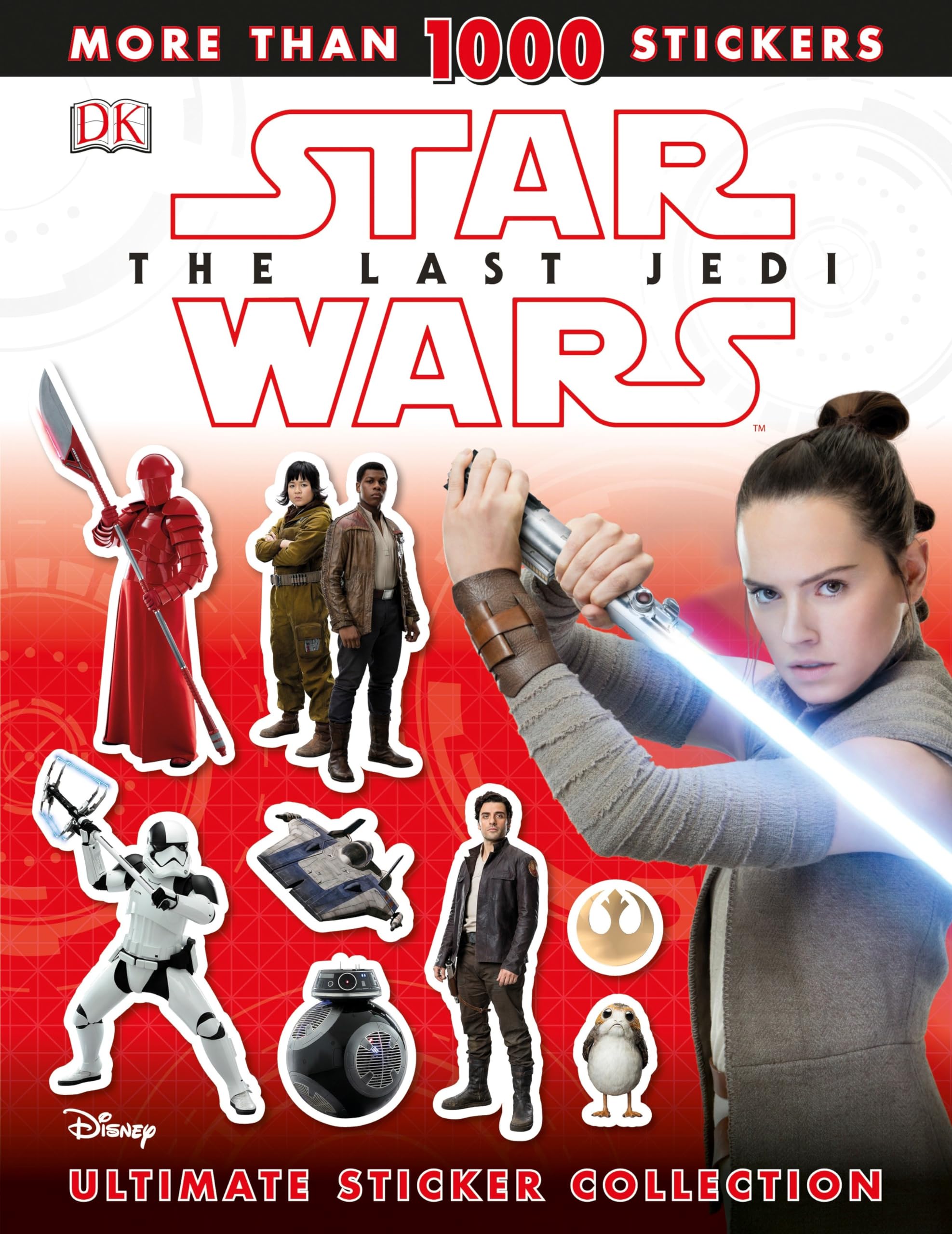 Star Wars The Last Jedi Ultimate Sticker Collection,Used