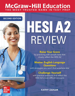 McGrawHill Education HESI A2 Review, Second Edition,Used