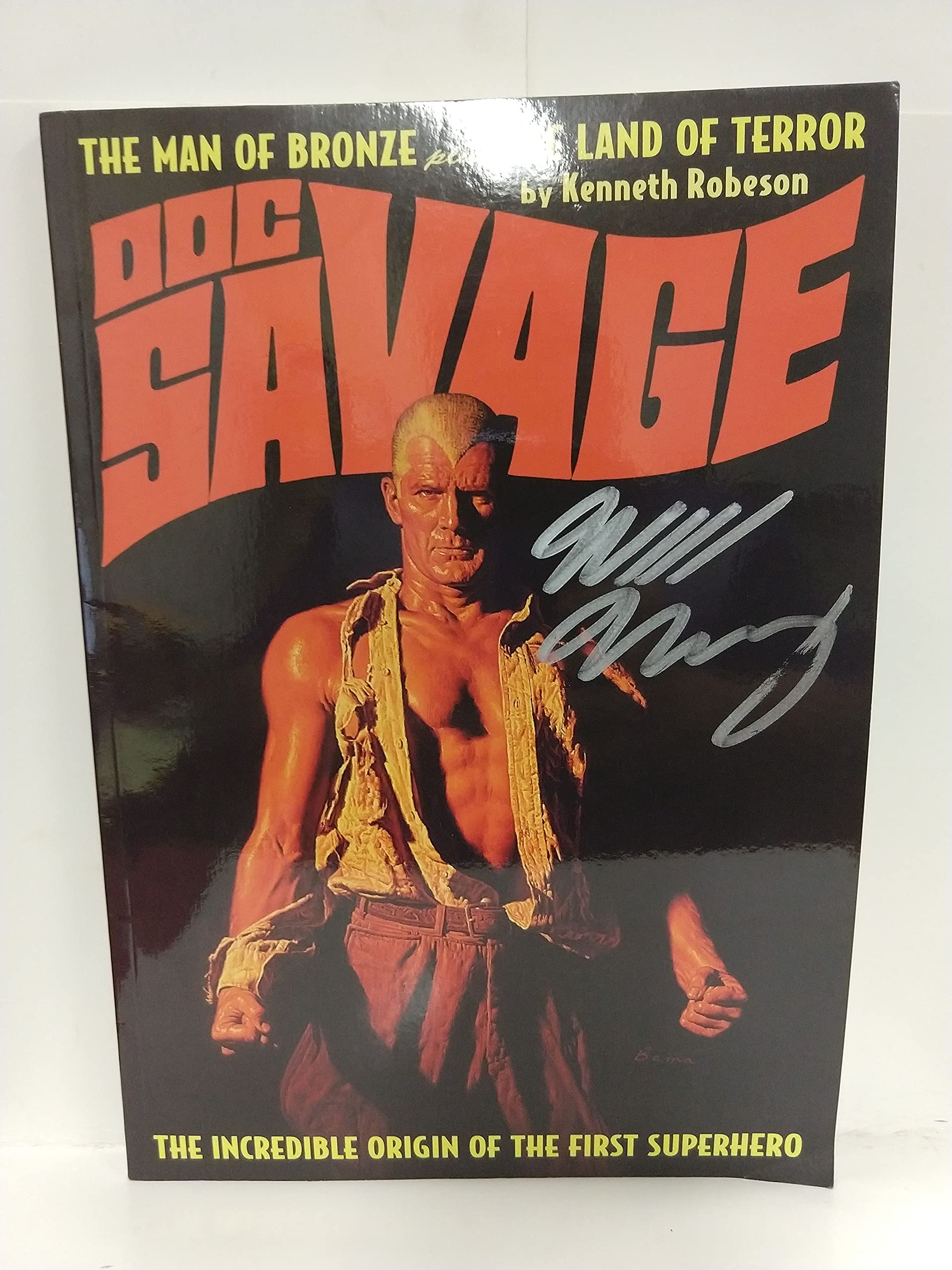The Man Of Bronze / The Land Of Terror (Doc Savage): The Incredible Origin Of The First Superhero