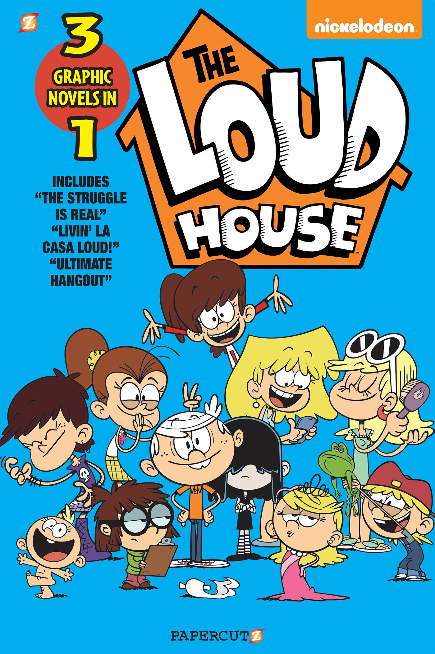 The Loud House 3in1 #3: The Struggle is Real, Livin' La Casa Loud, Ultimate Hangout (3),Used