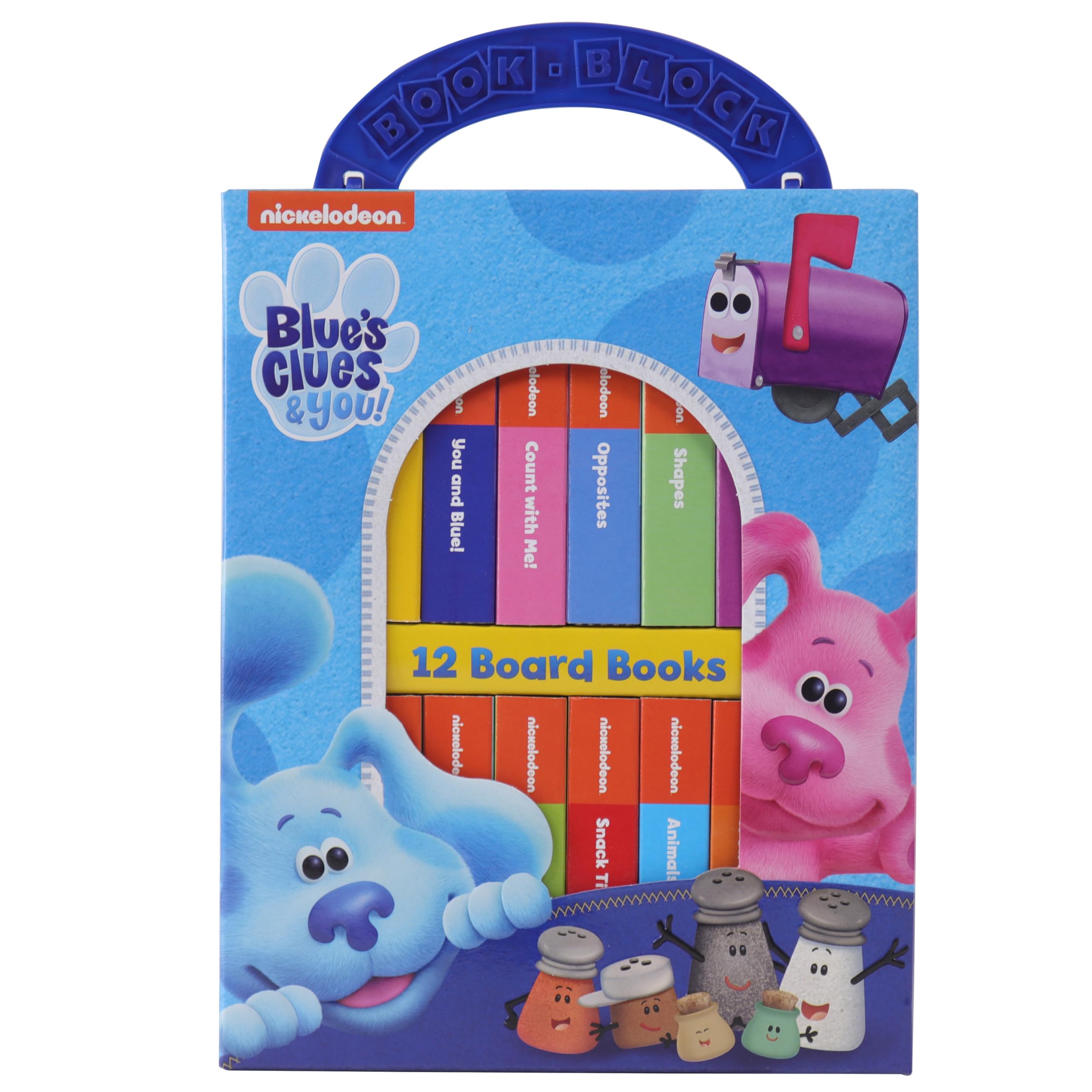 Nickelodeon Blue's Clues & You!  My First Library Board Book Block 12Book Set  PI Kids,New