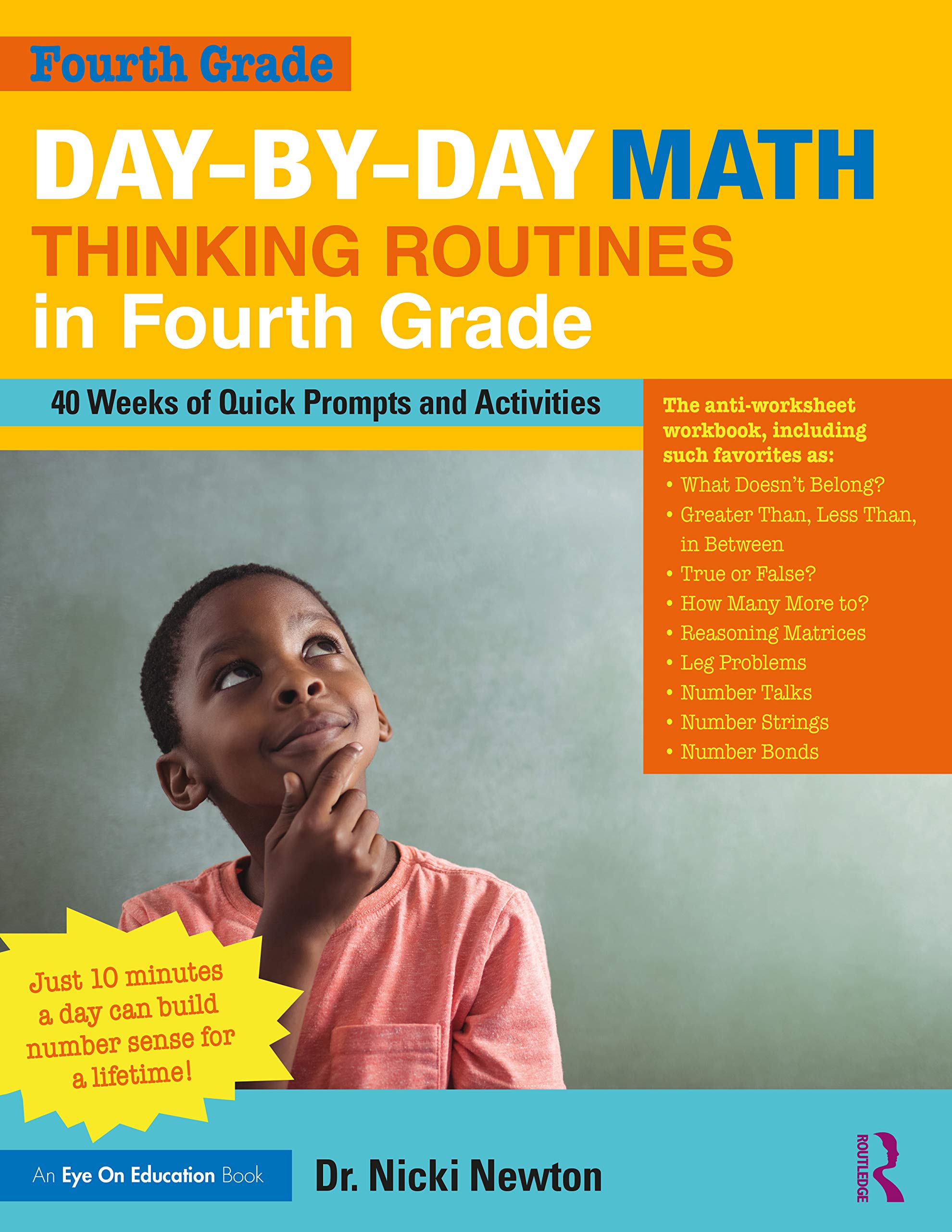 DaybyDay Math Thinking Routines in Fourth Grade: 40 Weeks of Quick Prompts and Activities,Used