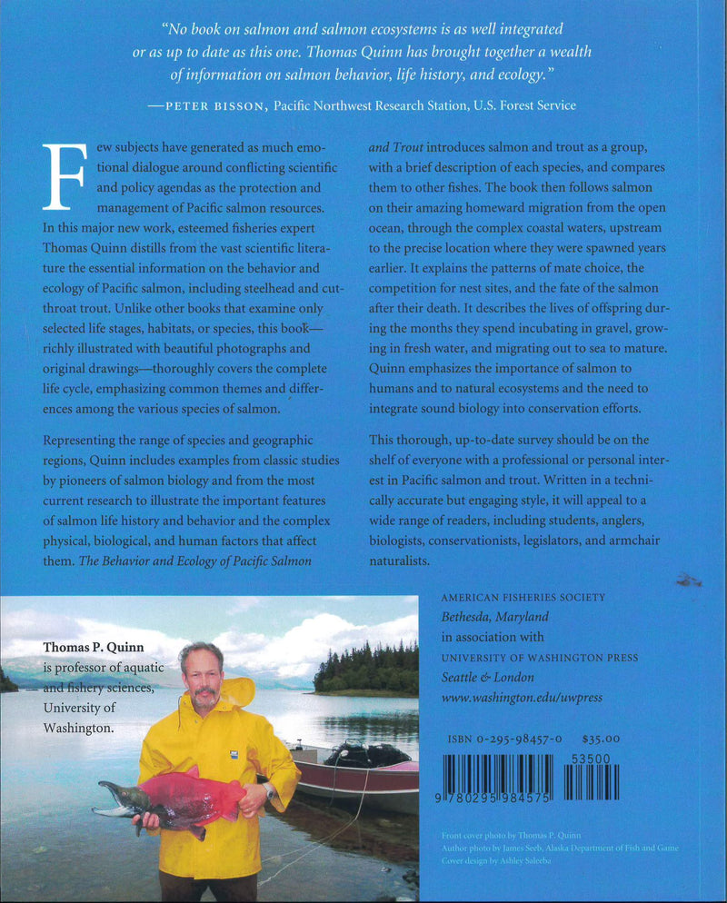 The Behavior and Ecology of Pacific Salmon and Trout,Used