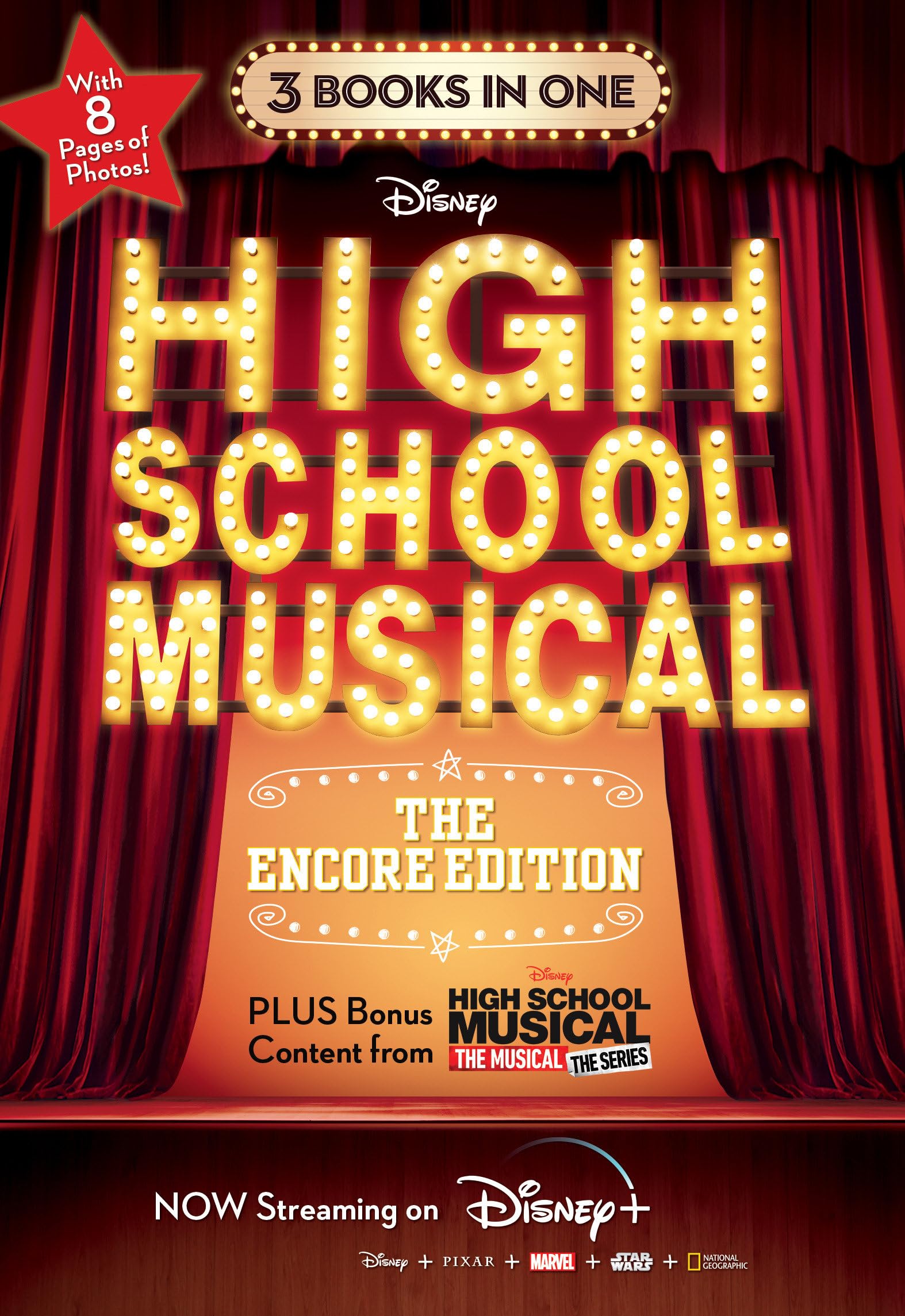 HSMTMTS: High School Musical: The Encore Edition Junior Novelization Bindup,Used