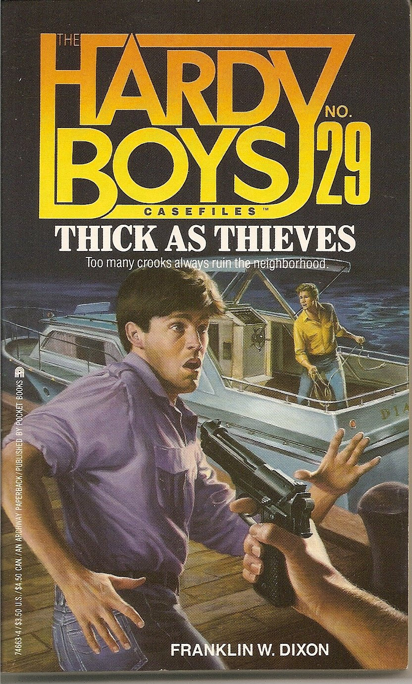 THICK AS THIEVES (HARDY BOYS CASE FILE 29) (Hardy Boys Casefiles),Used