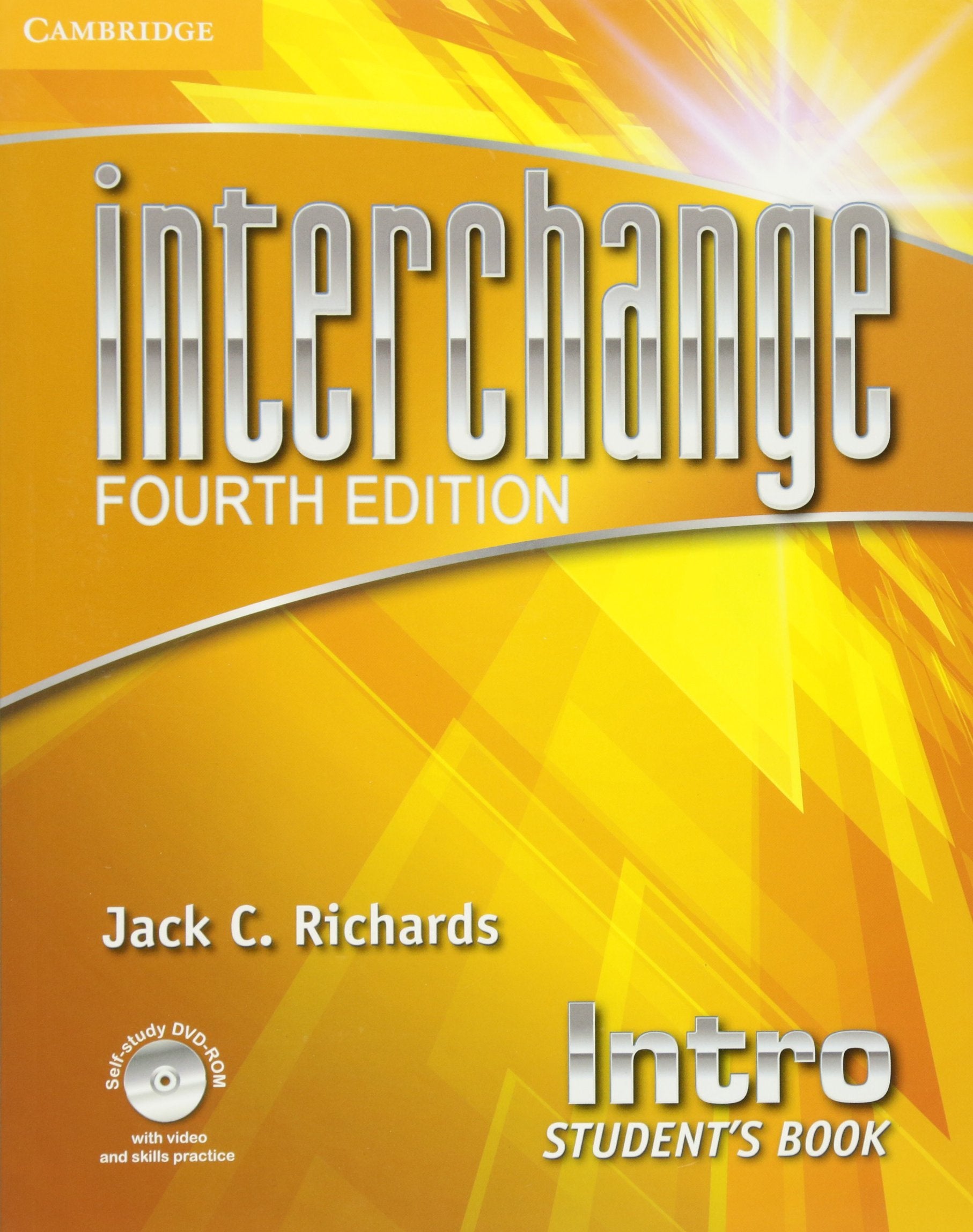 Interchange Intro Student'S Book With Selfstudy Dvdrom (Interchange Fourth Edition)