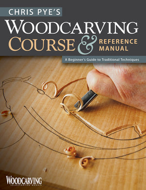 Chris Pye's Woodcarving Course & Reference Manual: A Beginner's Guide to Traditional Techniques (Fox Chapel Publishing) Relief C,Used