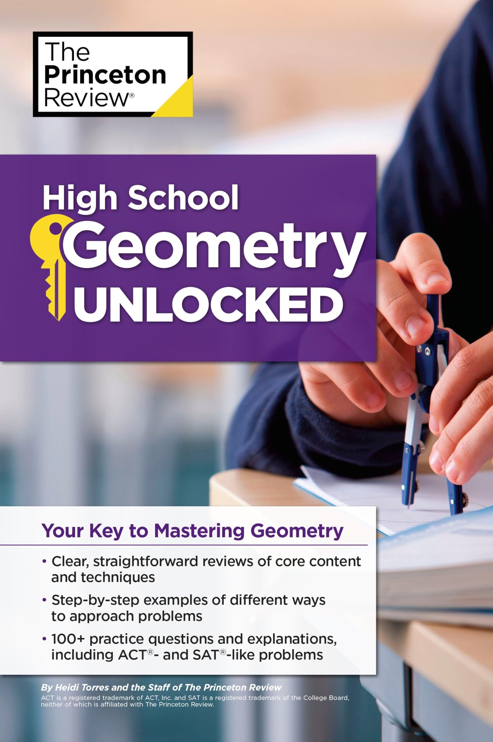 High School Geometry Unlocked: Your Key to Mastering Geometry (High School Subject Review),Used