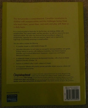 Children with Exceptionalities in Canadian Classrooms (8th Edition),Used