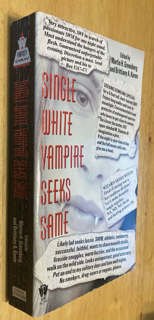 Single White Vampire Seeks Same,Used