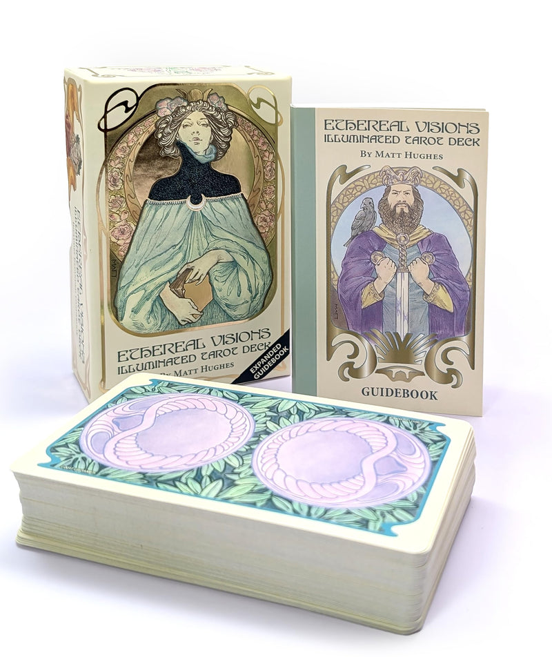 Ethereal Visions Illuminated Tarot Deck,Used