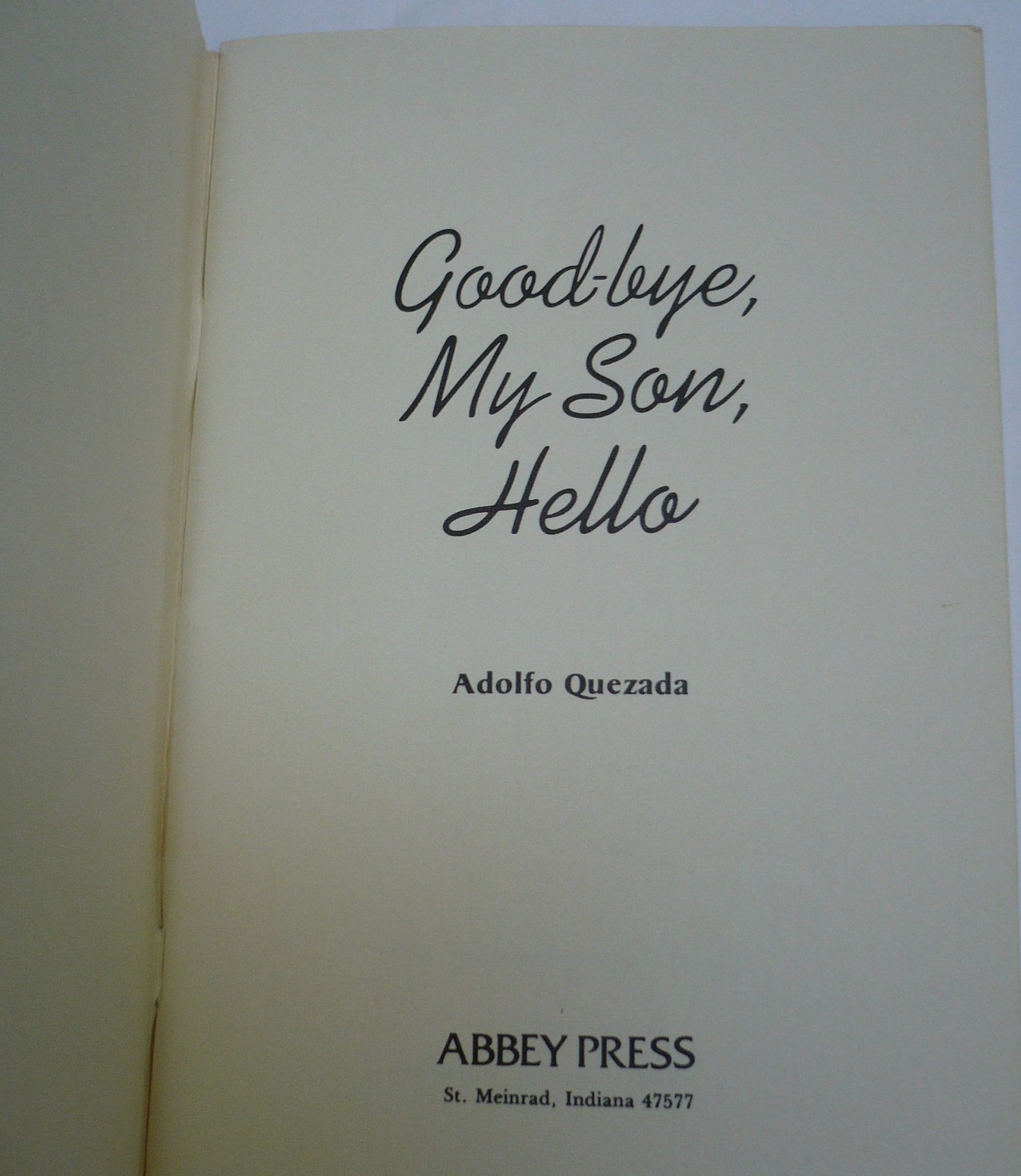 Good Bye My Son Hello,New