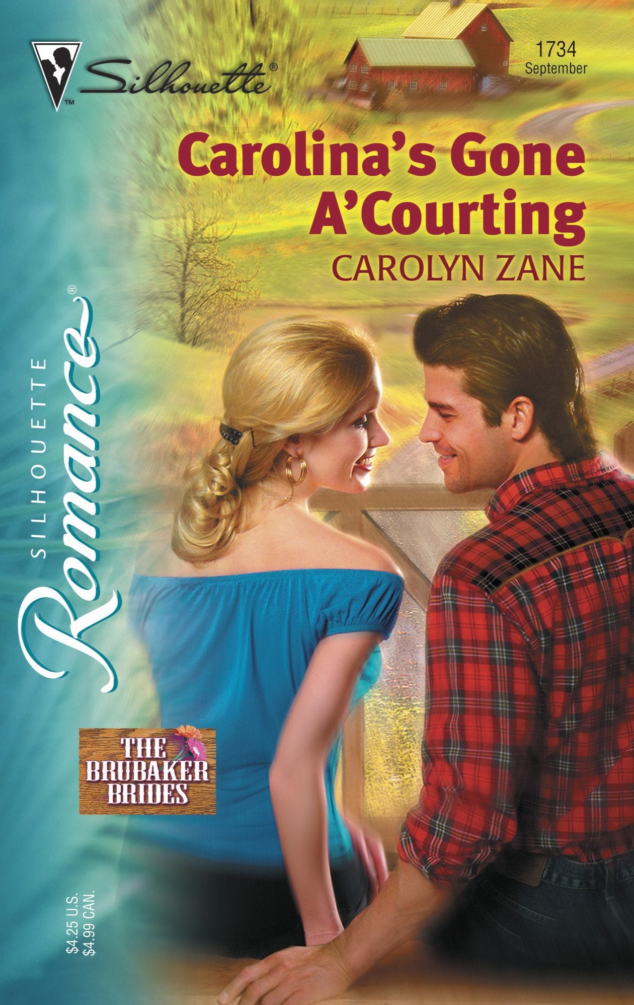 Carolina's Gone A'Courting (The Brubaker Brides, 10),Used