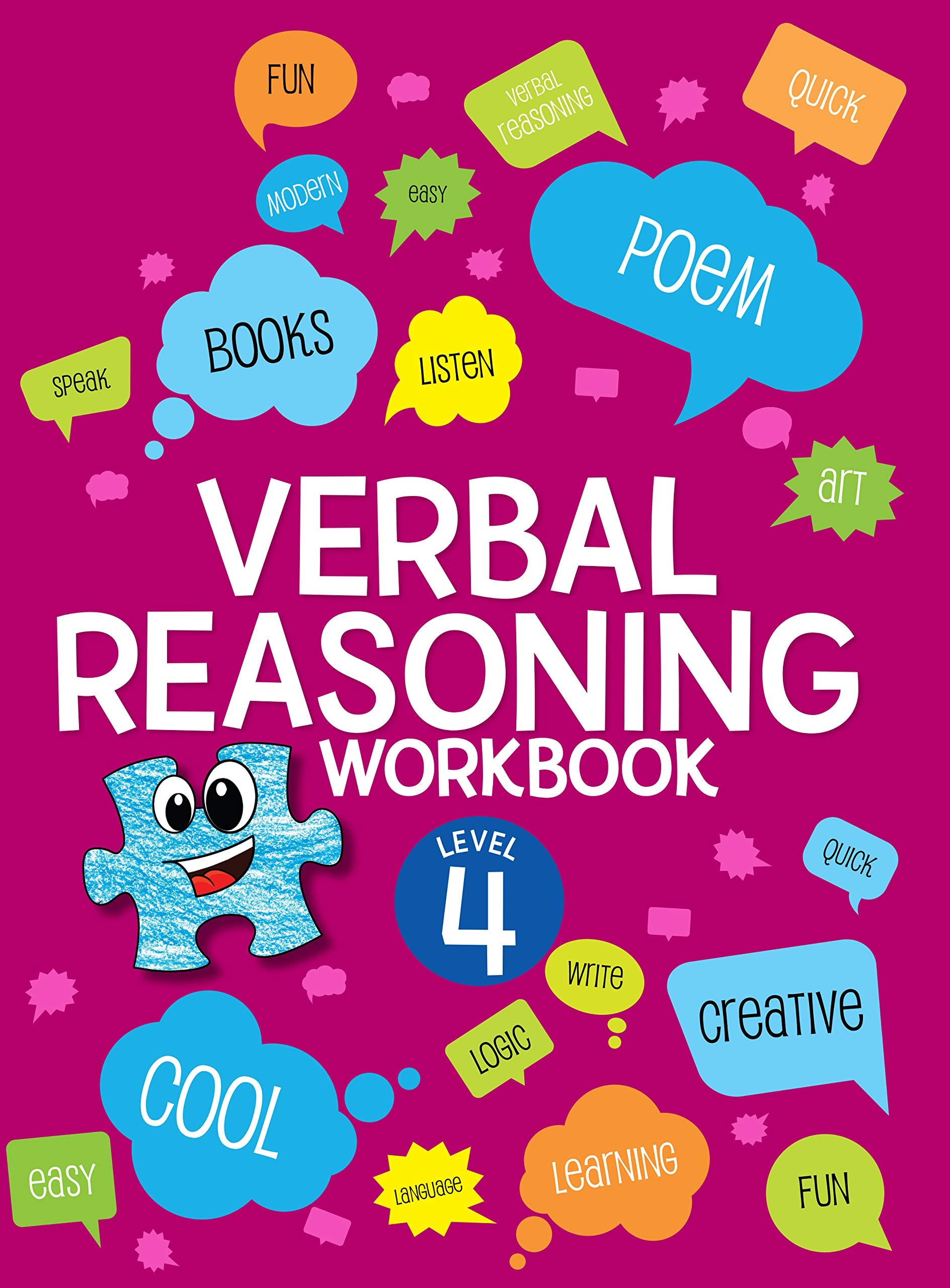 Activity Book : Verbal Reasoning Activity Workbook Grade 4