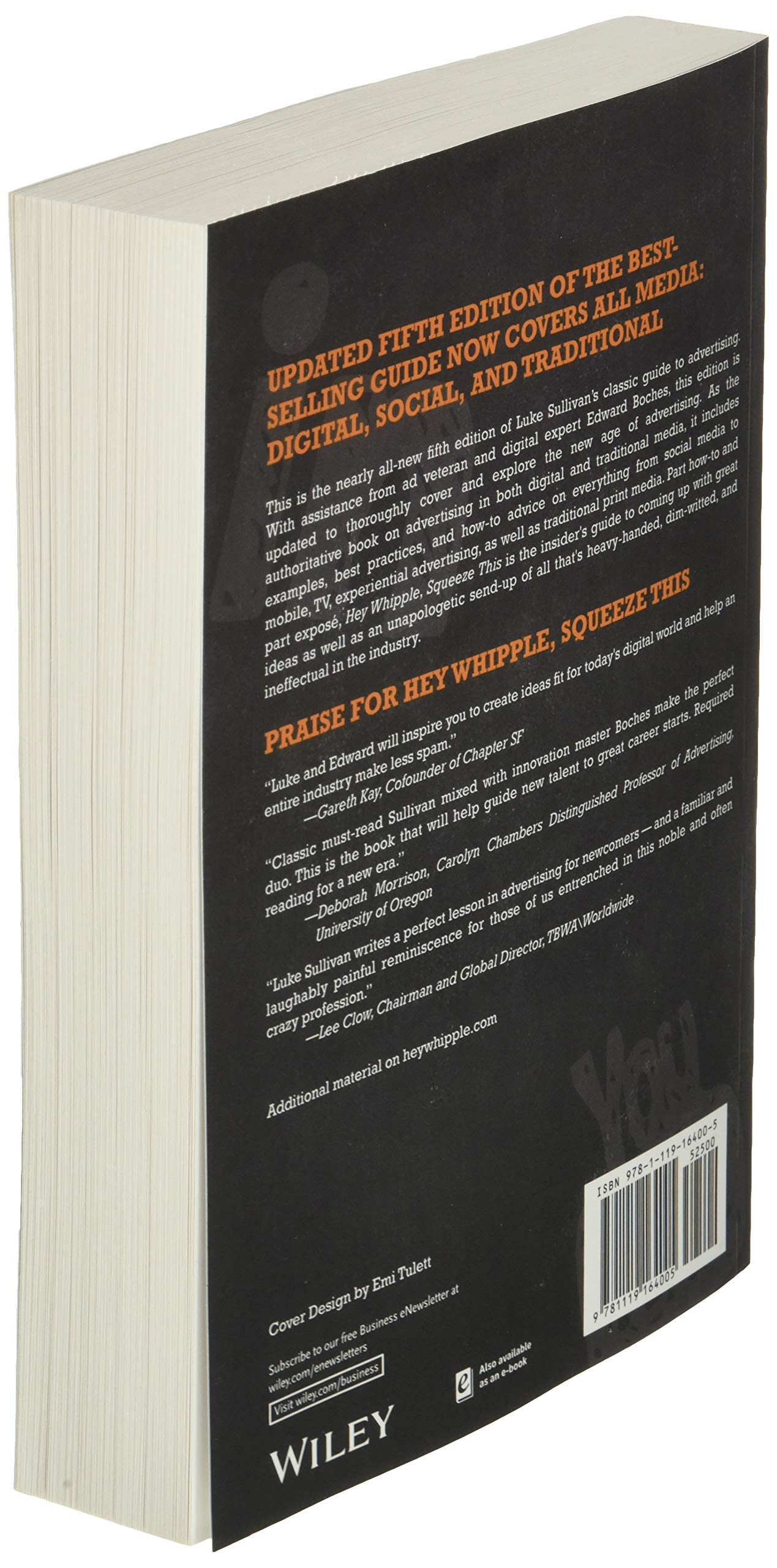Hey, Whipple, Squeeze This: The Classic Guide To Creating Great Ads, 5Th Edition