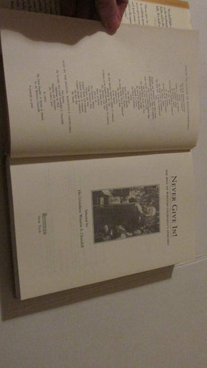 Never Give In!: The Best of Winston Churchills Speeches,Used