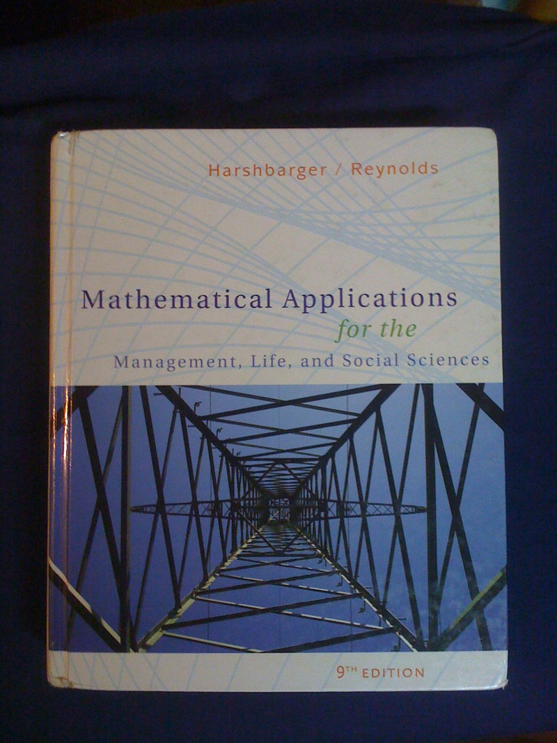 Mathematical Applications for the Management, Life, and Social Sciences (Available 2010 Titles Enhanced Web Assign),Used