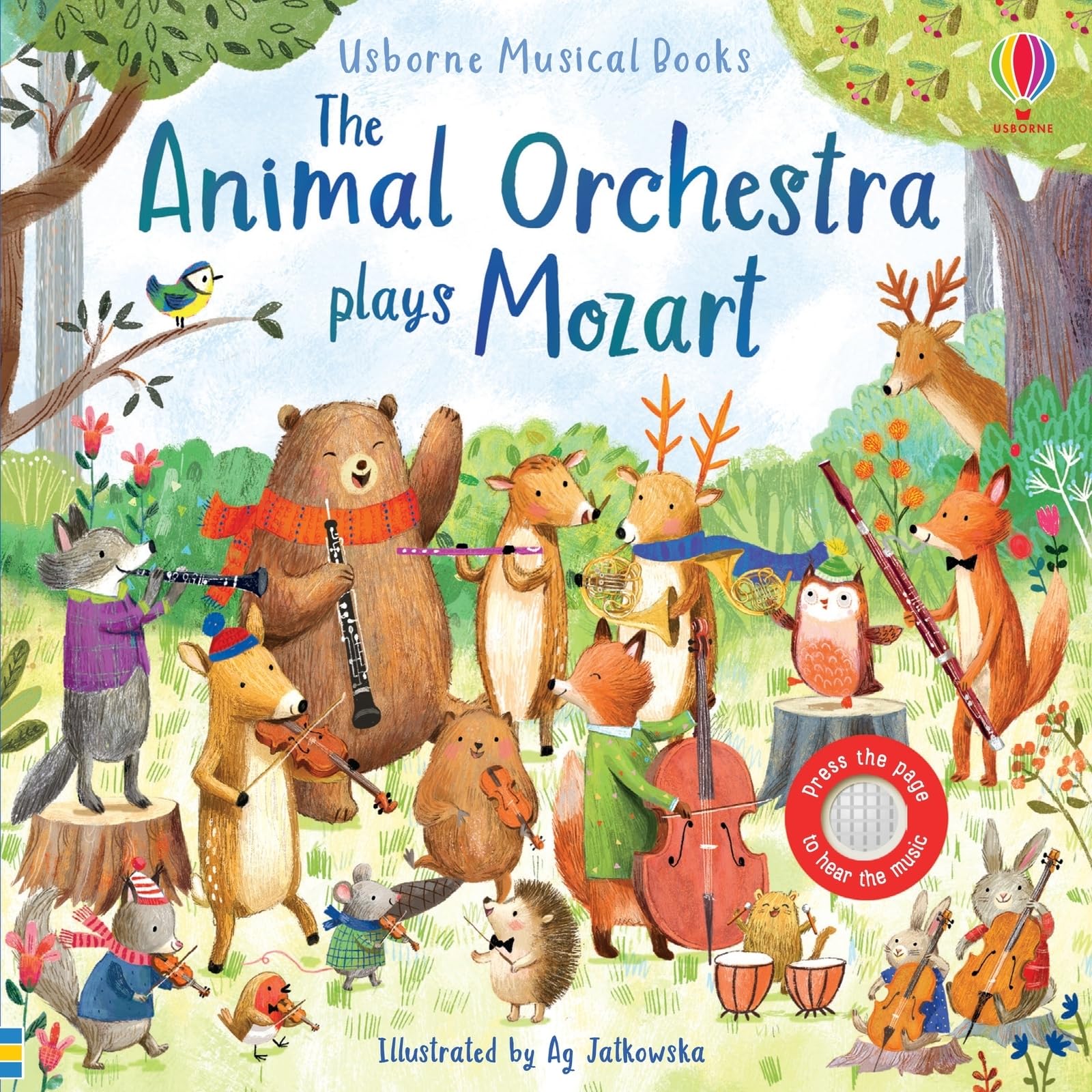 Animal Orchestra Plays Mozart (Musical Books),New
