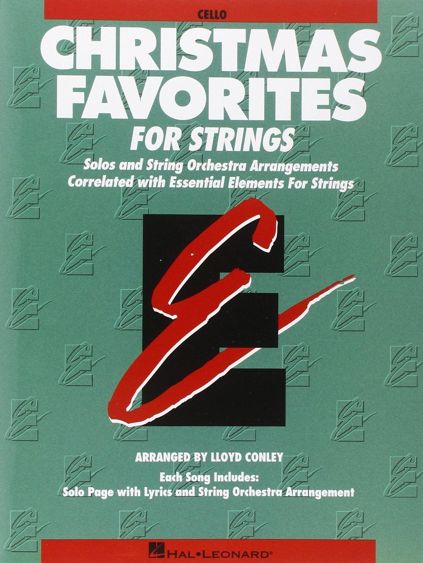 Essential Elements Christmas Favorites For Strings  Cello (Essential Elements for Strings),Used
