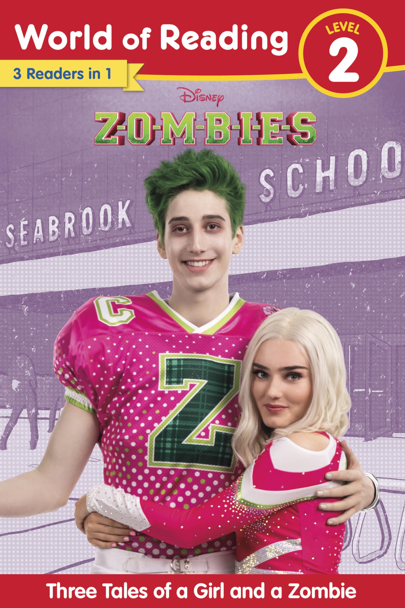 World Of Reading: Disney Zombies: Three Tales Of A Girl And A Zombie, Level 2