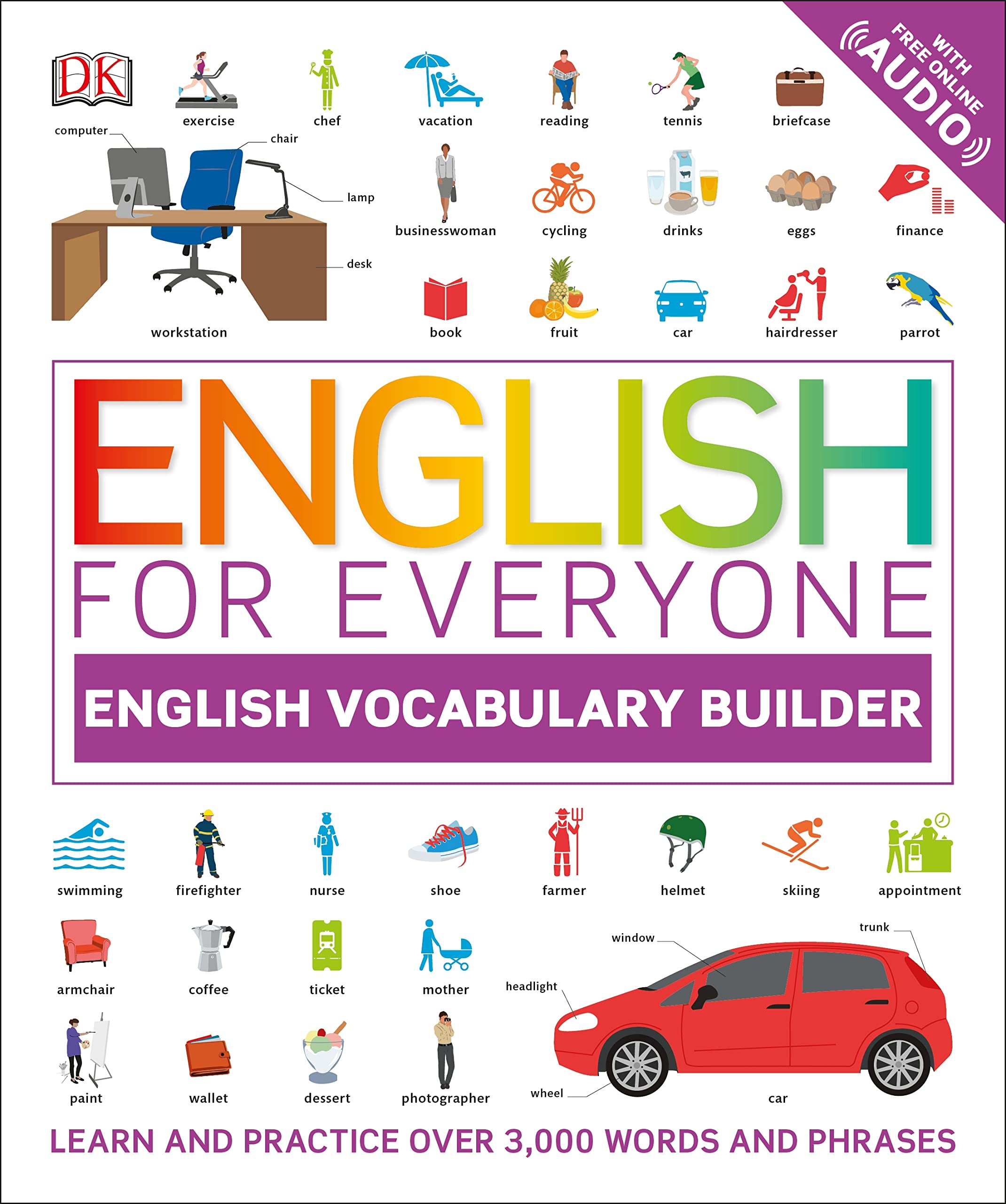 English For Everyone: English Vocabulary Builder (Dk English For Everyone)