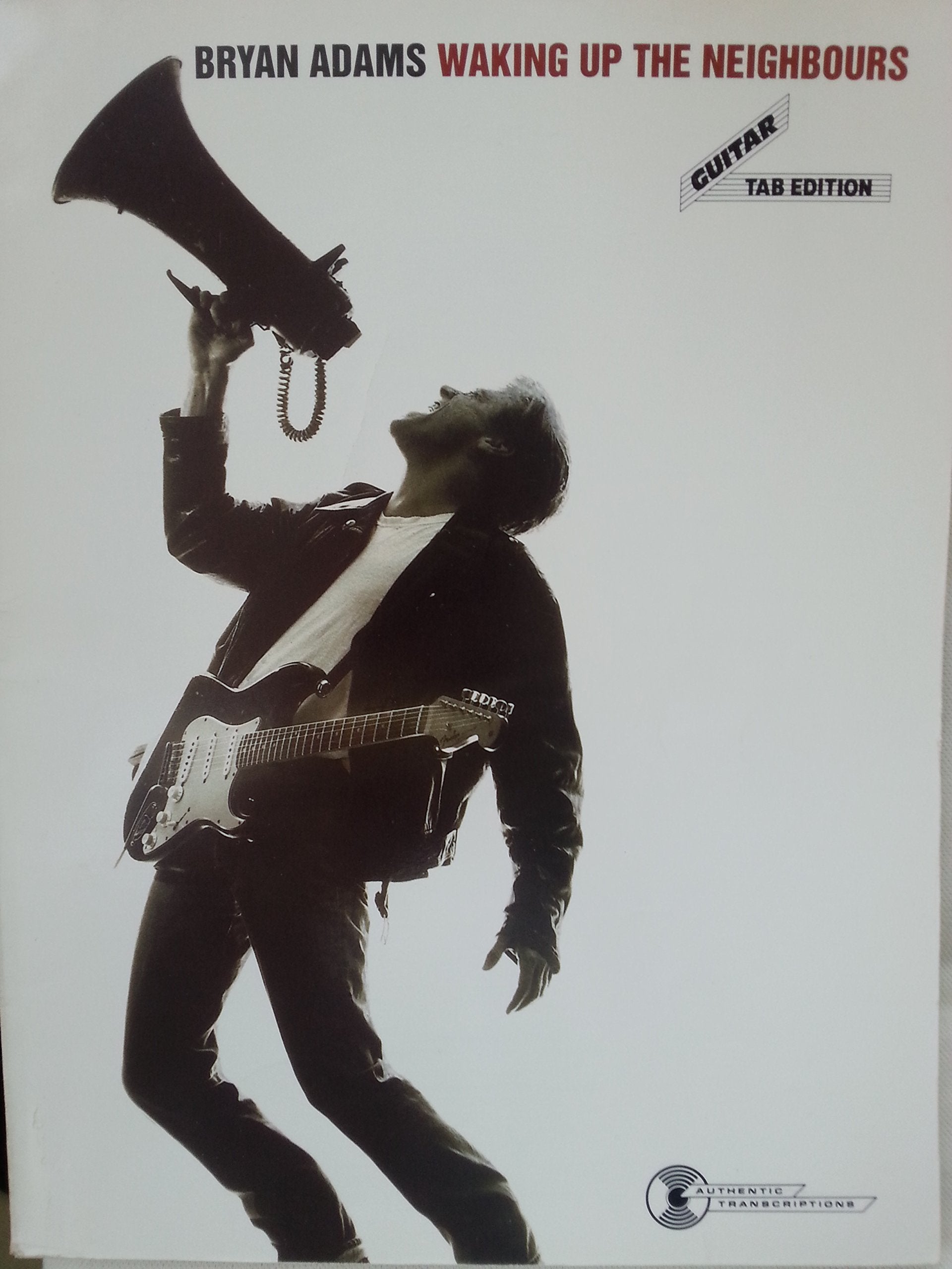 Bryan Adams  Waking Up The Neighbours: Guitar/Tab/Vocal