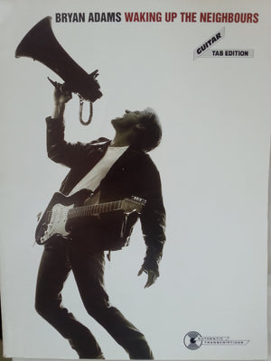 Bryan Adams  Waking Up The Neighbours: Guitar/Tab/Vocal