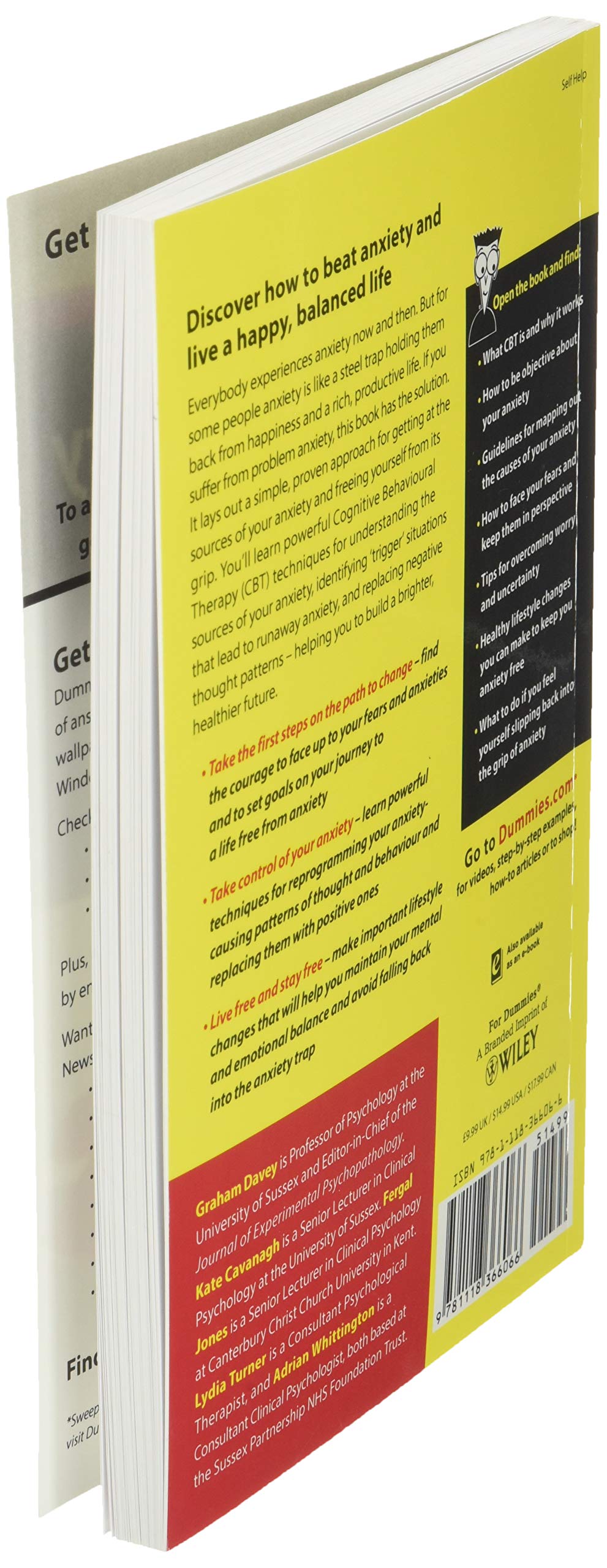 Managing Anxiety with CBT For Dummies,Used