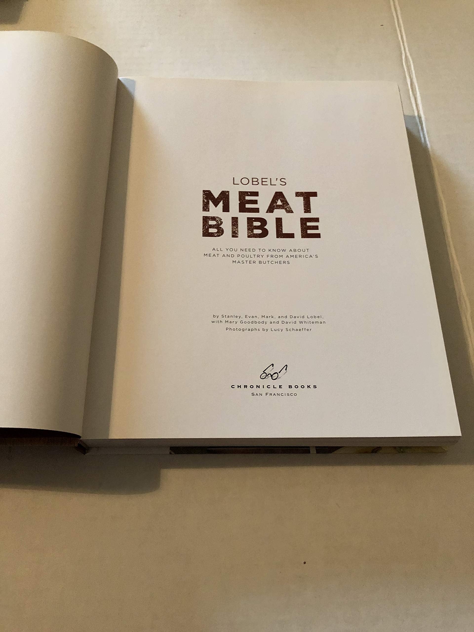 Lobel'S Meat Bible: All You Need To Know About Meat And Poultry From America'S Master Butchers,New