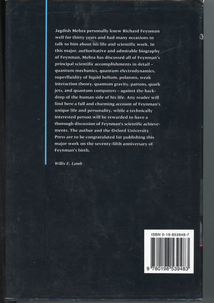 The Beat of a Different Drum: The Life and Science of Richard Feynman,New