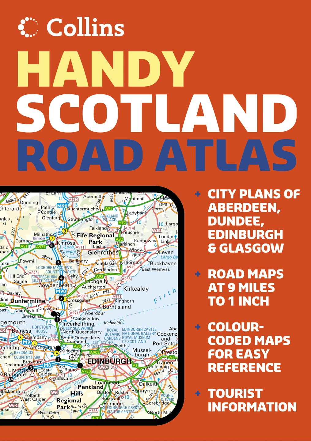 Handy Road Atlas Scotland: A5 Edition,Used