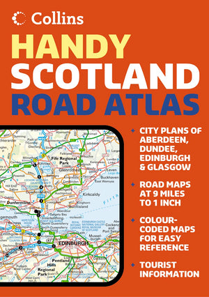 Handy Road Atlas Scotland: A5 Edition,Used