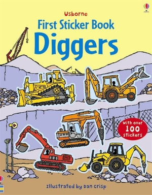 First Sticker Book Diggers (First Sticker Books),New