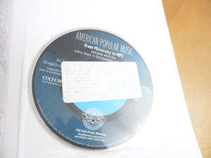 American Popular Music: From Minstrelsy to MP3,Used