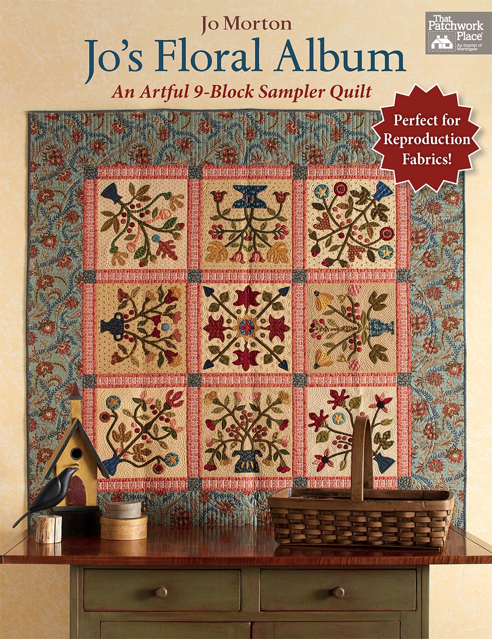Jo's Floral Album: An Artful 9Block Sampler Quilt,Used