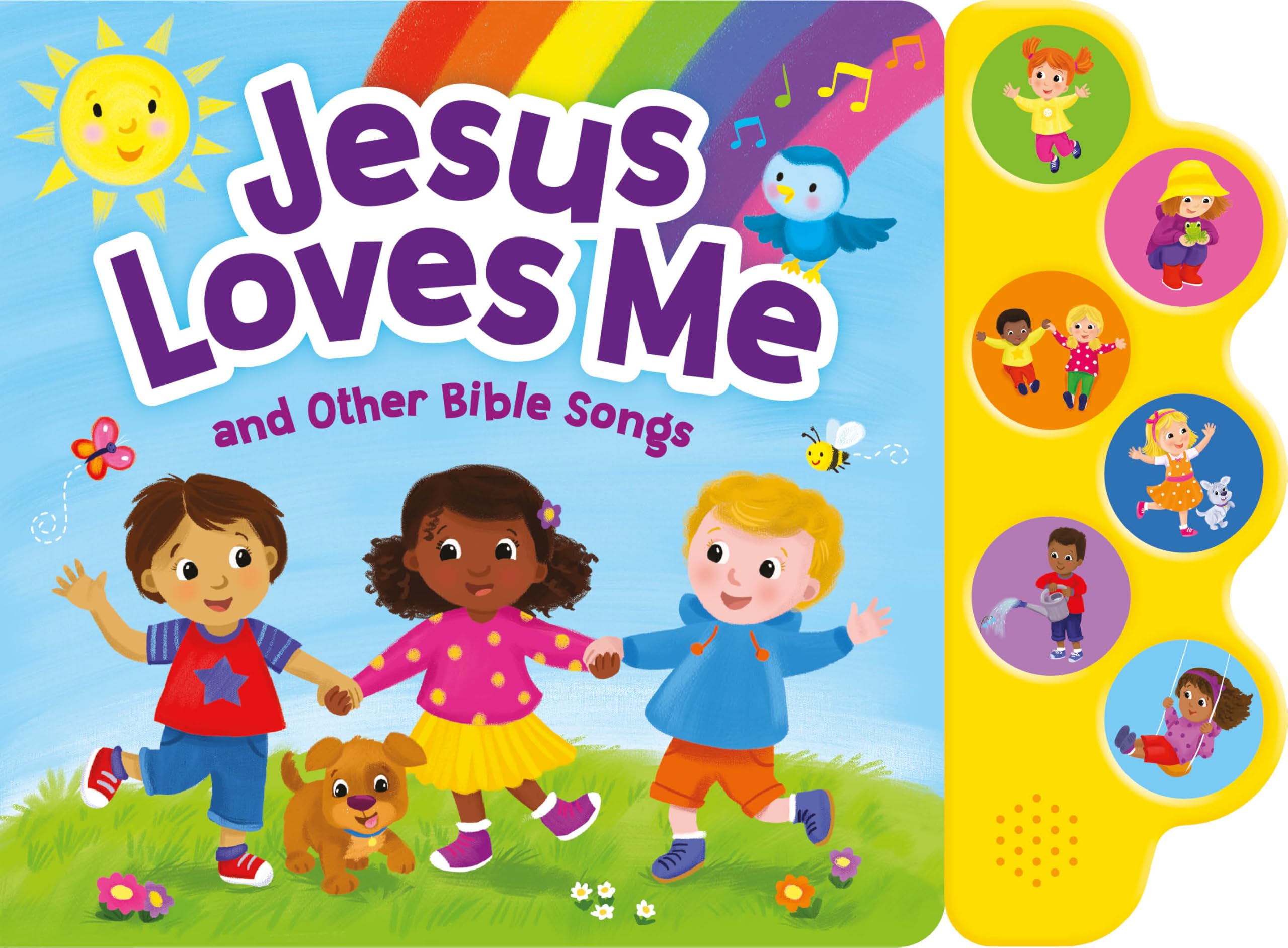 Jesus Loves Me & Other Bible Songs  Christian Sound Book for Toddlers  Interactive Board Book w/ 6 Songs & Lyrics  FaithBased
