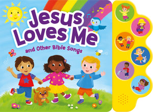 Jesus Loves Me & Other Bible Songs  Christian Sound Book for Toddlers  Interactive Board Book w/ 6 Songs & Lyrics  FaithBased