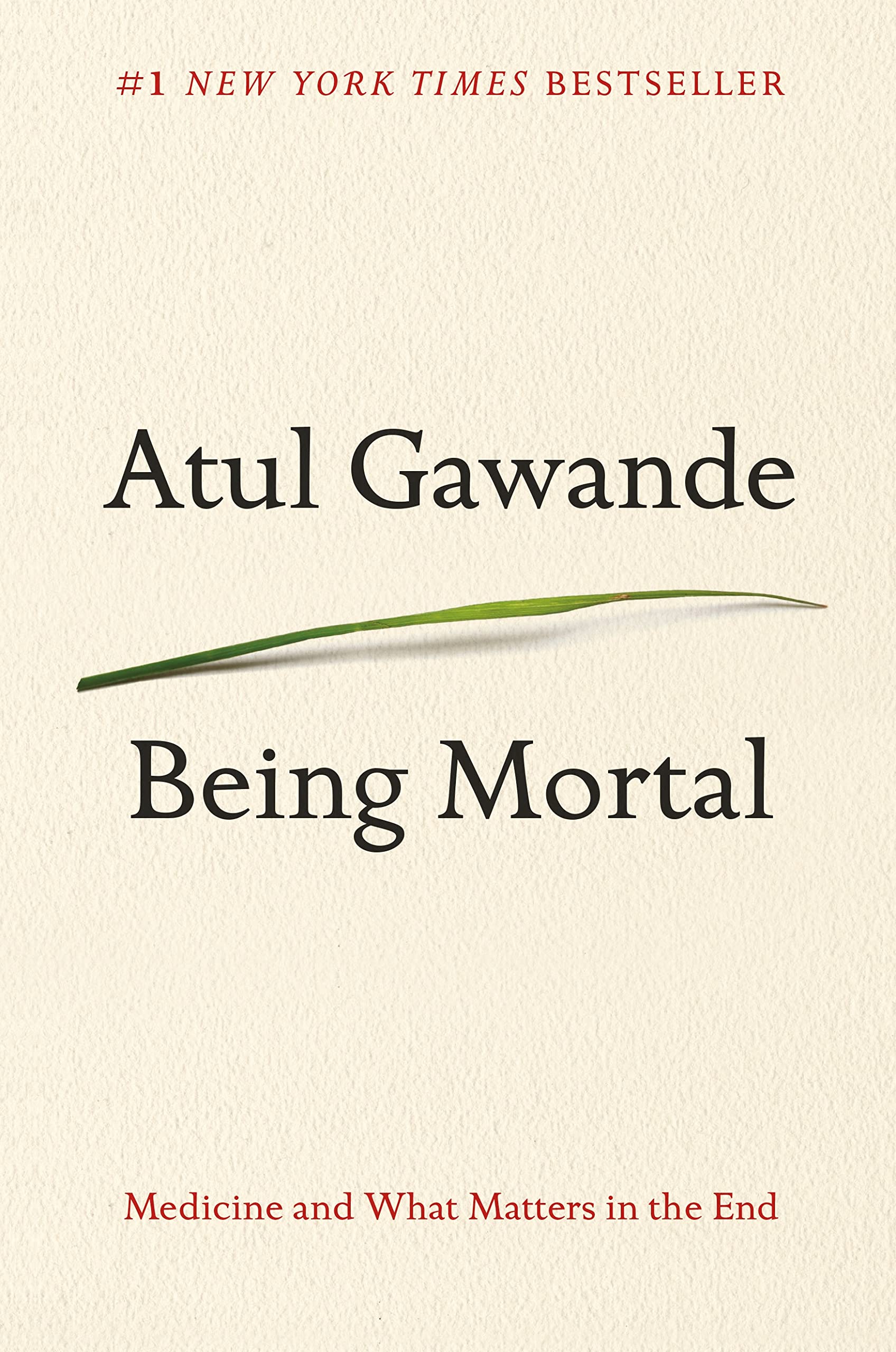 Being Mortal: Medicine and What Matters in the End,Used
