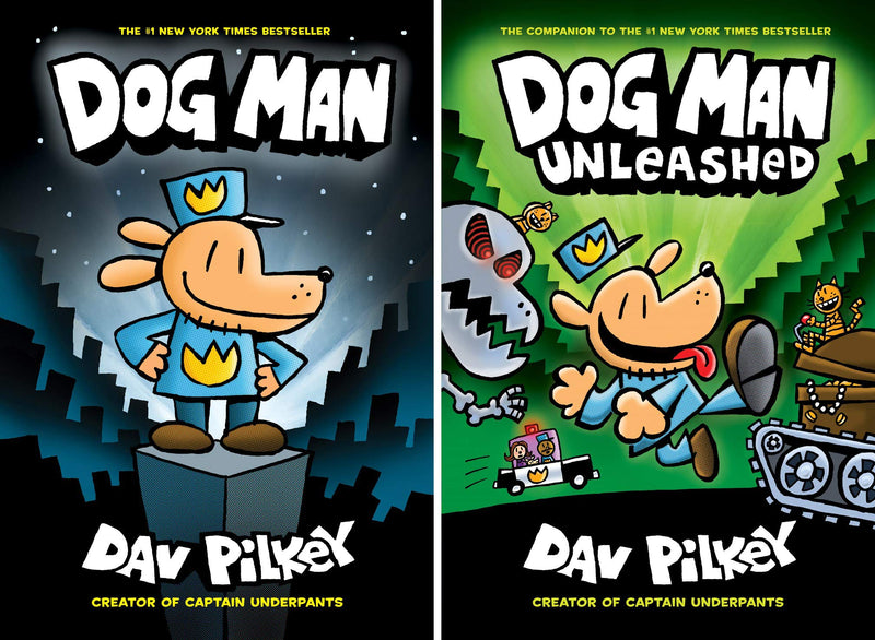 Dog Man Books Series Set 110,Used