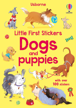 Little First Stickers Dogs and Puppies,New