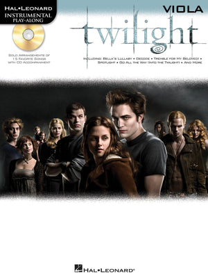 Twilight: Viola (Hal Leonard Instrumental Playalong)-new