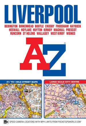 Liverpool AZ Street Atlas (paperback),Used
