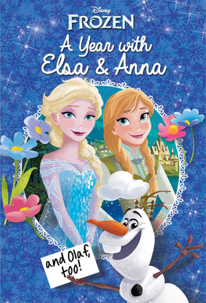 Disney Frozen: A Year with Elsa & Anna (and Olaf, Too!) (Replica Journal),Used